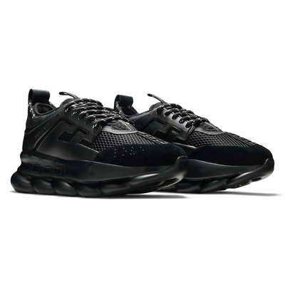Кросівки Versace Chain Reaction Triple Black DSU7071E-D7CTG-D41 (Чорний) - фото 2 
