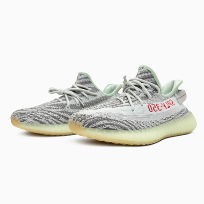 Кроссовки Yeezy Boost 350 V2 Blue Tint B37571 (Голубой) - фото 2 